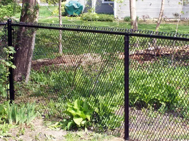 Chain Link chain link fence installed by Armstrong Fence on the South Shore of Massachusetts