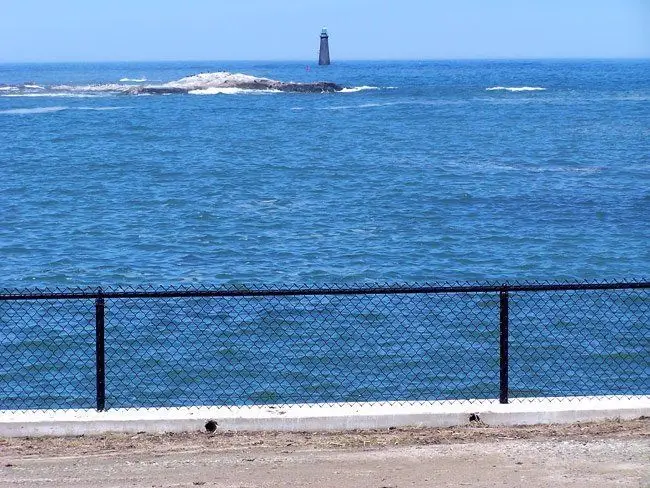 Chain Link chain link fence installed by Armstrong Fence on the South Shore of Massachusetts